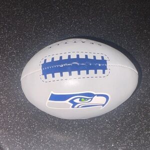 White and Blue Football